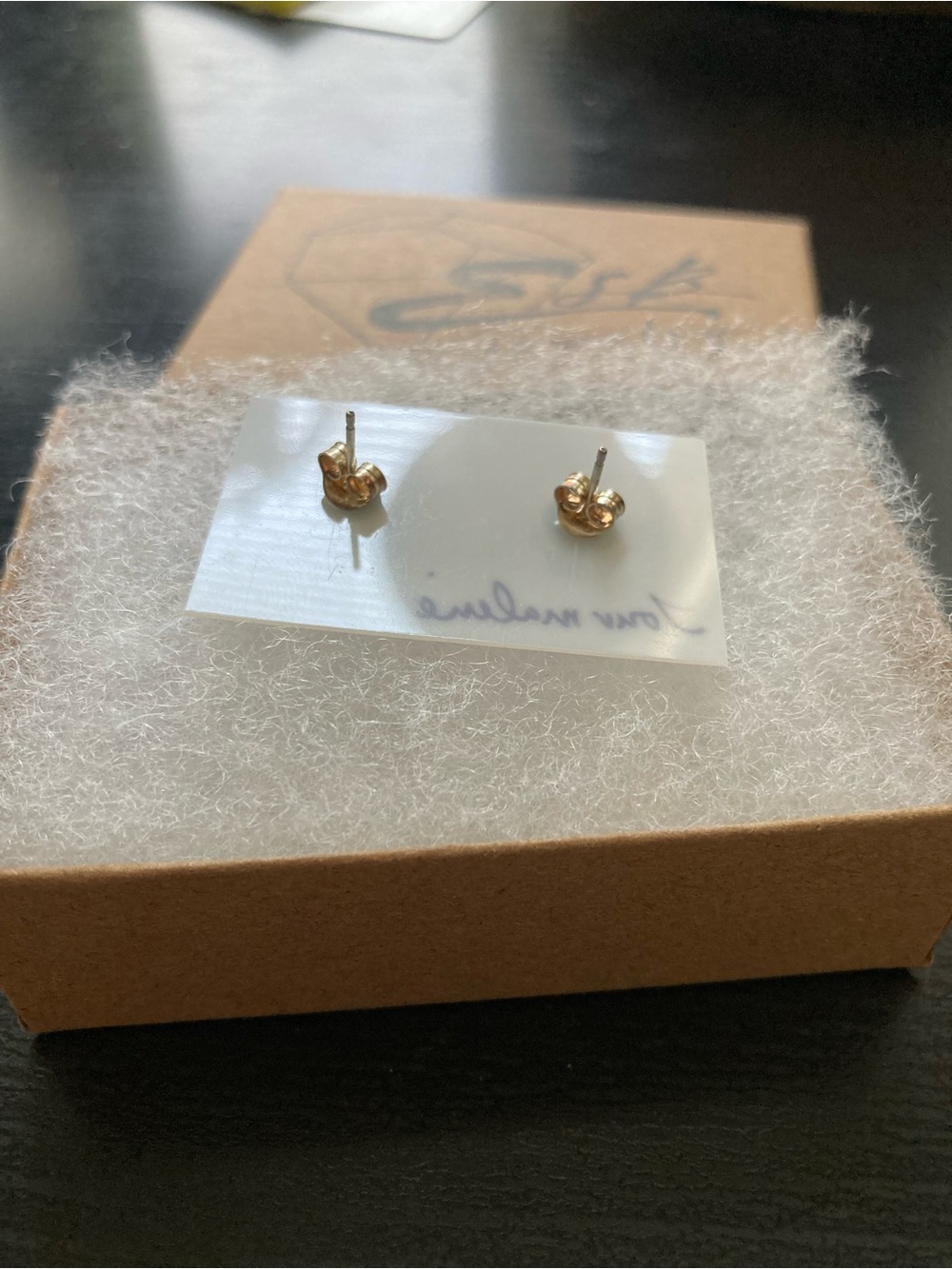 ESB Jewelry | Handmade Beaded “Abacus” Stud Earrings - Picture 2 of 8